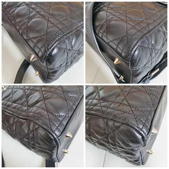 CHRISTIAN DIOR Cannage Lady Dior Bag - Picture 8 of 12